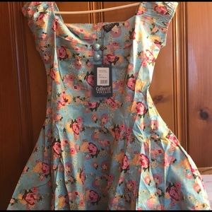 NWT Collectif Dolores Floral Peony Swing Dress
